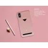 VixFox zadný kryt s držiakom na karty pre iPhone XS Max, ružový thumbnail