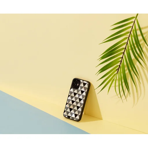 iKins Pyramid Black puzdro pre Apple iPhone 12 mini - 3