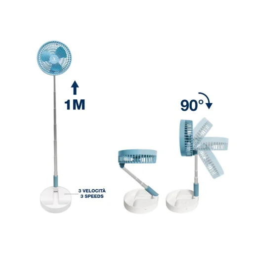 Beper P206VEN450 skladací, akumulátorový ventilátor - 4