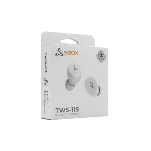 Sbox EB-TWS115 biele Bluetooth slúchadlá - 5