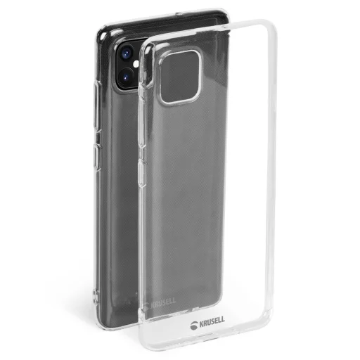 Krusell SoftCover Apple iPhone 12 mini priehľadný kryt - 1