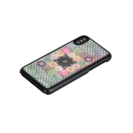 iKins SmartPhone puzdro iPhone XS/S Flower Garden Black puzdro - 2