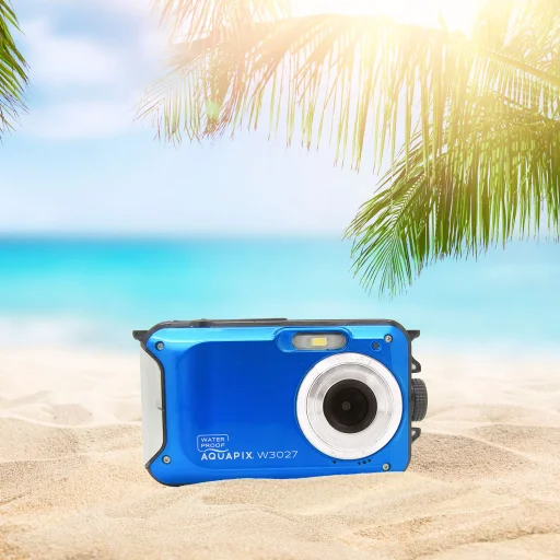 Easypix Aquapix W3027 Wave Marine Blue vodotesný fotoaparát - 6