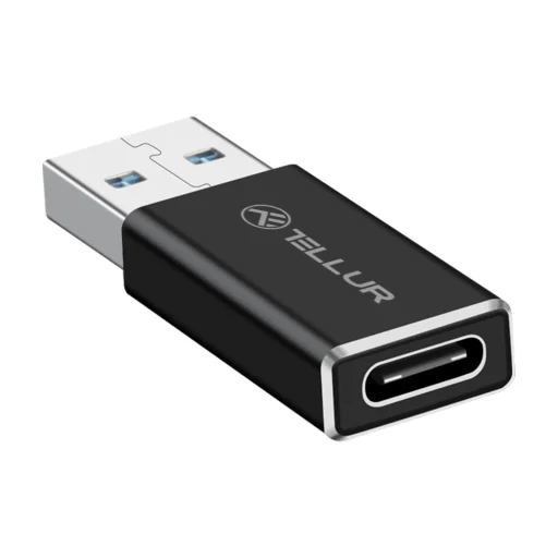 Tellur USB-A–USB-C M/F adaptér - 1