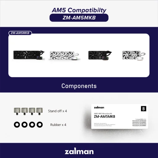 Zalman ZM-AM5MKB montážna sada AMD - 2