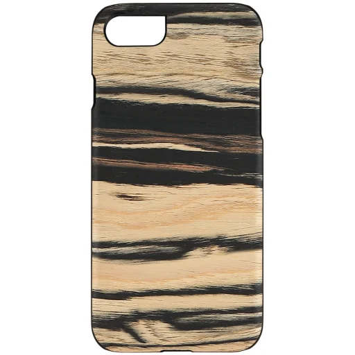 MAN&WOOD puzdro biely eben pre iPhone 7/8/SE (2020) - 1