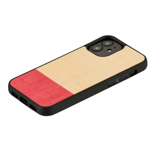 MAN&WOOD puzdro na iPhone 12 mini miss match black - 2