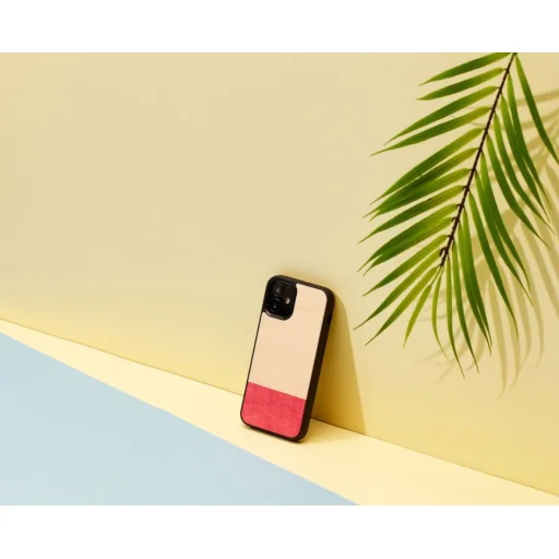 MAN&WOOD puzdro na iPhone 12 mini miss match black - 3