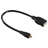 Hama 00173892 USB 2.0 OTG adaptérový kábel micro B vidlica - A zásuvka 15 cm čierny thumbnail
