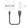 Hama 00173892 USB 2.0 OTG adaptérový kábel micro B vidlica - A zásuvka 15 cm čierny thumbnail
