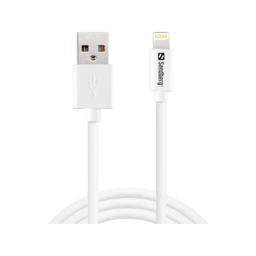Sandberg 340-75 USB > Lightning MFI 1 m SAVER kábel - 1