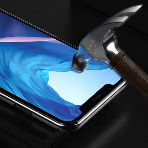 Devia Van Entire View Full Tempered Glass iPhone 11 Pro Max čierne tvrdené sklo - 2