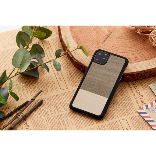 MAN&WOOD iPhone 11 Pro Einstein Black puzdro - 3