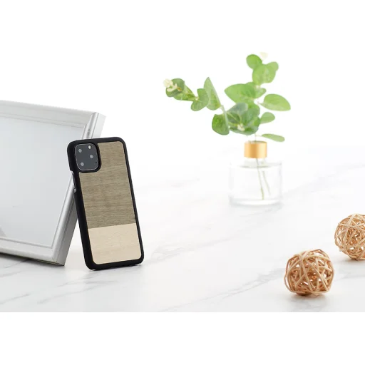 MAN&WOOD iPhone 11 Pro Einstein Black puzdro - 4