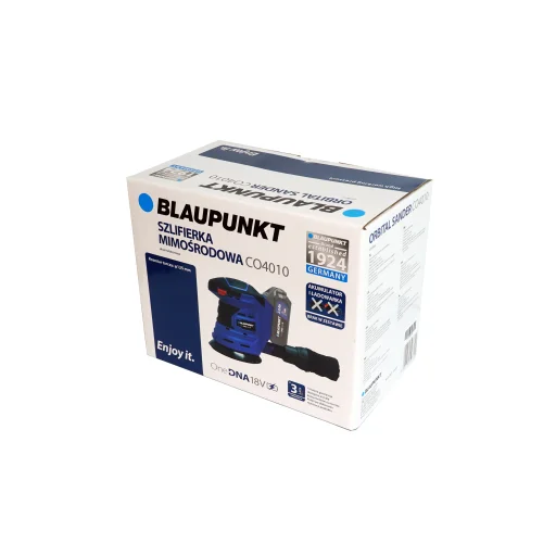 Blaupunkt CO4010 18 V akumulátorová excentrická brúska - 10
