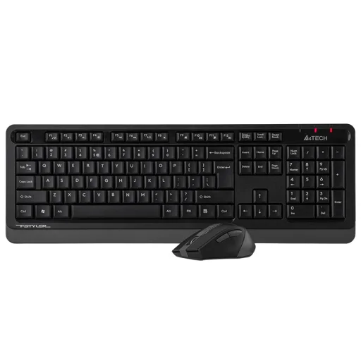 A4Tech FStyler 2,4G FG1035 bezdrôtový set klávesnice a myši, sivý - 1