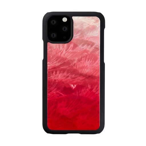 iKins iPhone 11 Pro flipové puzdro pink lake čierne puzdro - 1