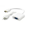 Sbox HDMI samec -> VGA samica + audio adaptér thumbnail