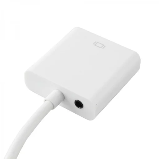 Sbox HDMI samec -> VGA samica + audio adaptér - 3