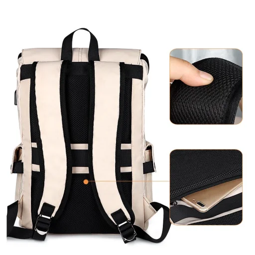 Sponge Tourist Backpack 15.6 broskyňový batoh - 3