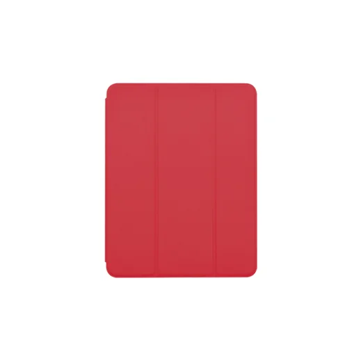 Devia kožené flipové puzdro s držiakom na ceruzku pre iPad (2018), iPad Air (2019) a iPad Pro 10.5, červené puzdro - 3