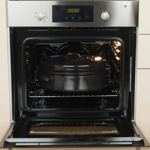Russell Hobbs BW072151 38 cm čierny smaltovaný pekáč s pokrievkou - 3
