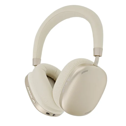 Tellur Shade Bluetooth slúchadlá s potlačením hluku cez uši, béžové - 2