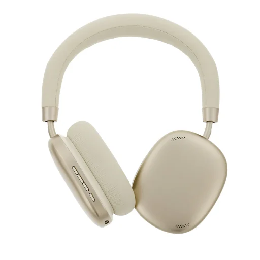 Tellur Shade Bluetooth slúchadlá s potlačením hluku cez uši, béžové - 4