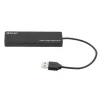 Tellur Basic USB Hub, 4-portový, USB 2.0, čierny thumbnail
