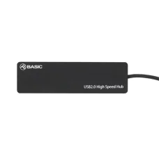 Tellur Basic USB Hub, 4-portový, USB 2.0, čierny