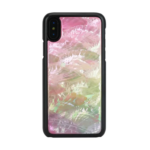 iKins SmartPhone tok iPhone XS/S vízivirág fekete tok - 1