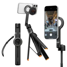 Spigen S582W Bluetooth szelfibot és tripod fekete