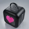 Blavec prenosný Bluetooth reproduktor WS-09 Karaoke zábava - 10W s dvoma mikrofónmi a displejom (WS09-2MB) čierny thumbnail