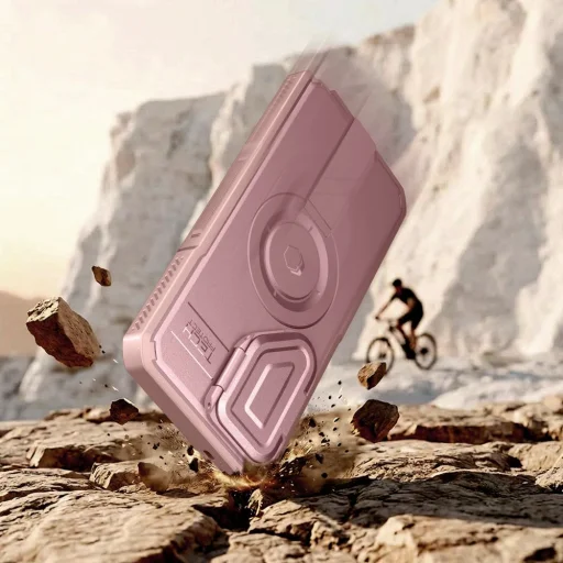 Samsung Galaxy S26 Ultra Tech-Protect Kevlar MagSafe 2-dielna sada ružové puzdro - 6