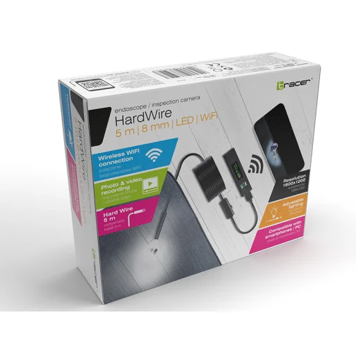 Tracer 46628 HardWire 5m/8mm WiFi endoskopická kamera - 9
