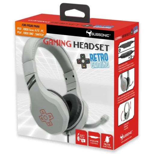 Subsonic Retro Gaming herný headset s mikrofónom - 7