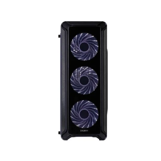 Zalman I3 Edge ATX počítačová skriňa, so 4 bielymi LED ventilátormi - 2