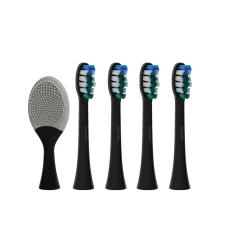 Lovio LVTB124BK-HS SonicProtect PRO mäkké náhradné hlavice k zubnej kefke, čierne