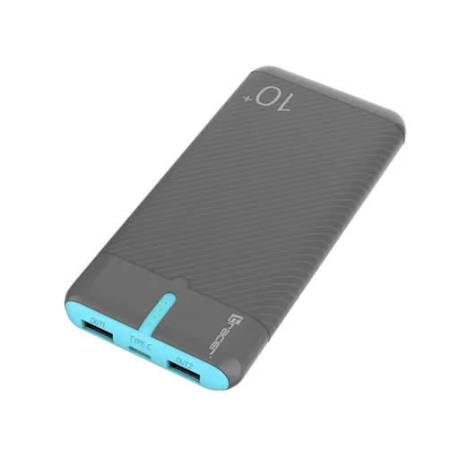 Tracer 47514 EnerGo 10000mAh sivá/modrá powerbanka - 3