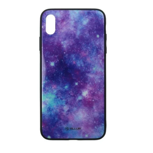 Tellur Universe puzdro so sklenenou zadnou stranou pre iPhone XS MAX - 1