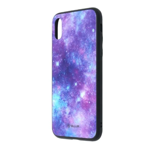 Tellur Universe puzdro so sklenenou zadnou stranou pre iPhone XS MAX - 2