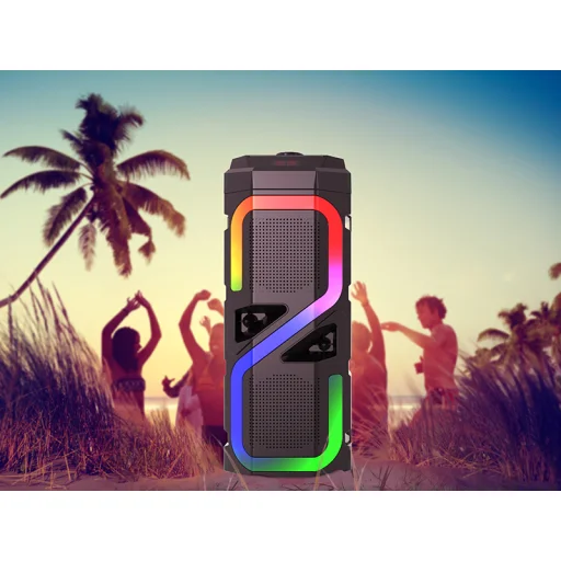 Tracer 47193 Natrix TWS Bluetooth čierny prenosný reproduktor - 4