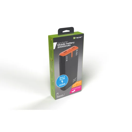 Tracer 47516 EnerGen 20000 mAh powerbanka čierna/oranžová - 7