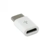 Sbox USB-C samec – Micro USB 2.0 samica adaptér, biely thumbnail