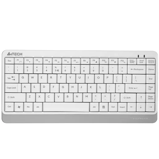 A4Tech FStyler FK11 White mini klávesnica - 1