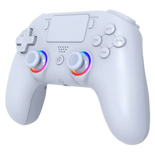 Subsonic bezdrôtový LED ovládač biely pre PS4/PC - 3