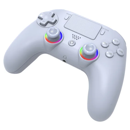 Subsonic bezdrôtový LED ovládač biely pre PS4/PC - 2