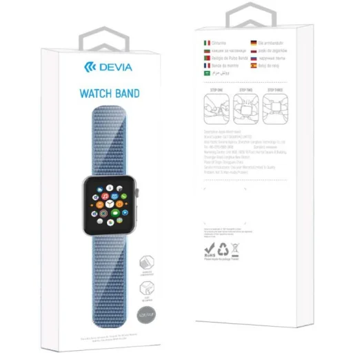 Devia Deluxe Series Sport3 Band (40 mm) Apple Watch nektárinkový remienok - 3