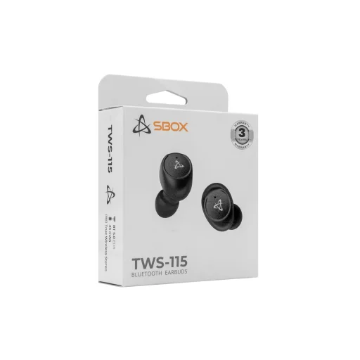 Sbox EB-TWS115 Black bluetooth slúchadlá - 5