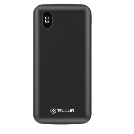 Tellur Power Bank PD100 10000mAh čierna externá batéria - 3